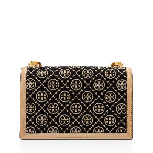 Tory Burch T Monogram Chenille Medium Crossbody