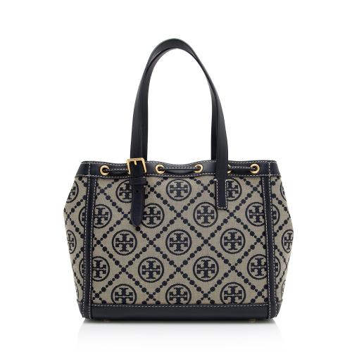 Tory Burch T Monogram Jacquard Small Tote