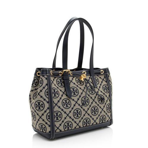 Tory Burch T Monogram Jacquard Small Tote