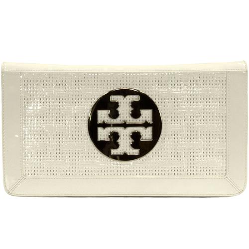 Tory Burch Woven Reva Clutch