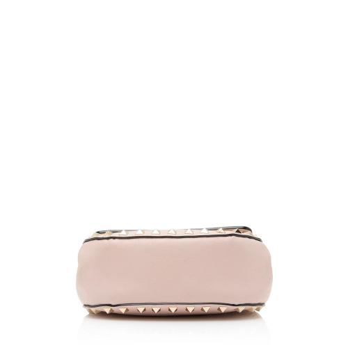 Valentino Calfskin Rockstud Mini Chain Flap Bag