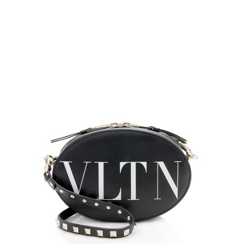 Valentino Calfskin VLTN Mini Crossbody