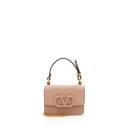 Valentino Grainy Calfskin VSLING Chain Mini Bag