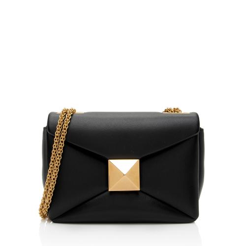 Valentino Lambskin One Stud Small Crossbody