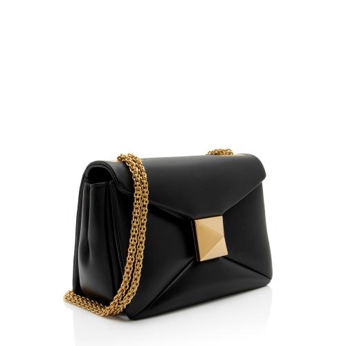 Valentino Lambskin One Stud Small Crossbody