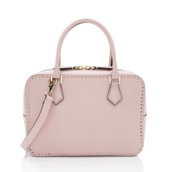 Valentino Leather Micro Rockstud Satchel