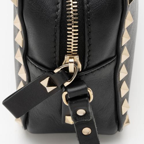 Valentino Leather Rockstud Camera Bag