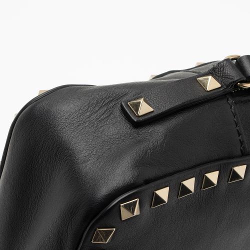 Valentino Leather Rockstud Camera Bag