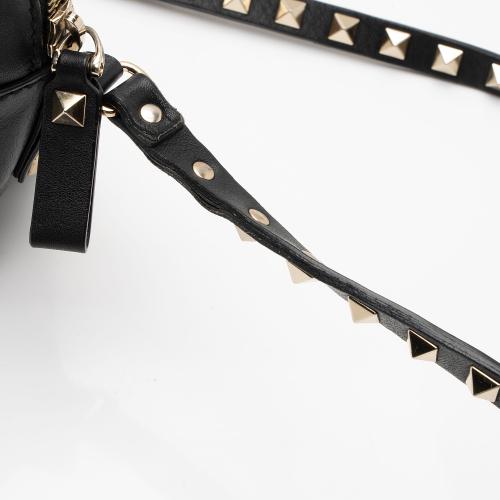 Valentino Leather Rockstud Camera Bag