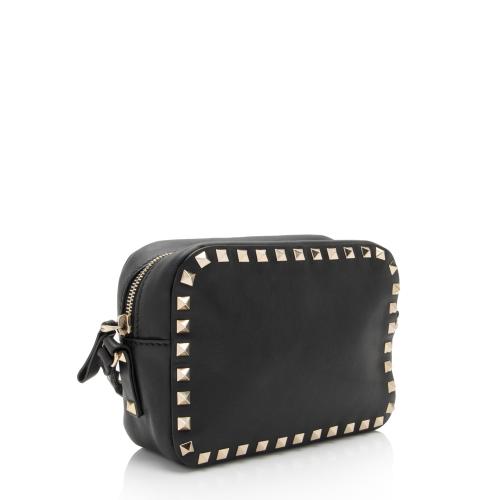 Valentino Leather Rockstud Camera Bag