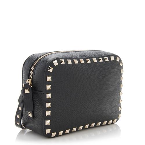 Valentino Leather Rockstud Camera Bag