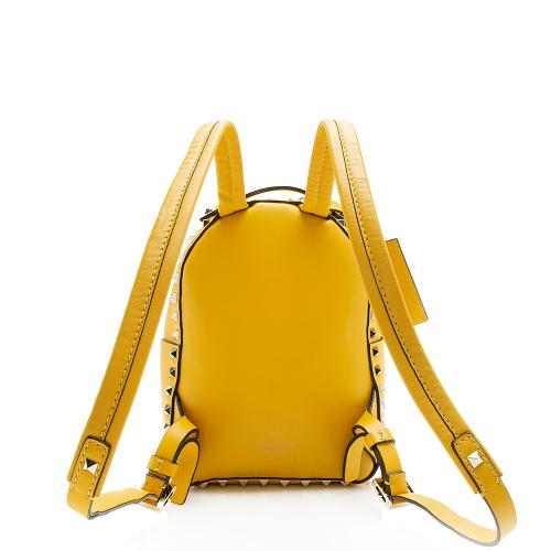 Valentino Leather Rockstud Mini Backpack