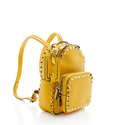 Valentino Leather Rockstud Mini Backpack