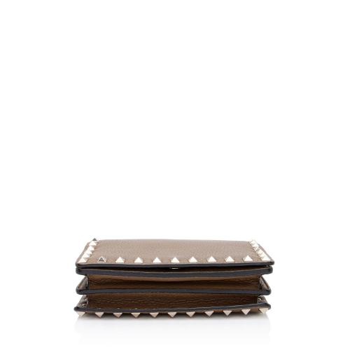 Valentino Leather Rockstud Pouch Crossbody