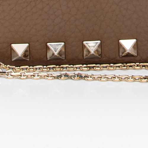 Valentino Leather Rockstud Pouch Crossbody