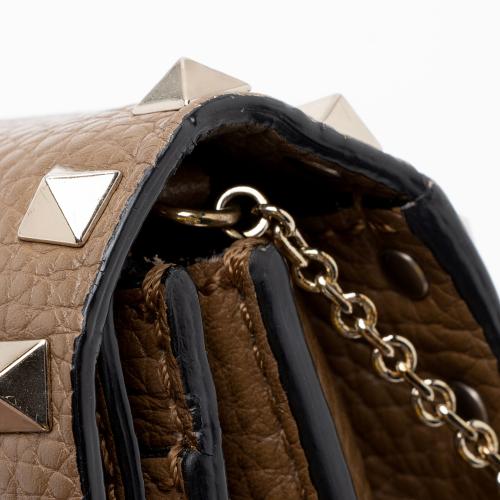 Valentino Leather Rockstud Pouch Crossbody