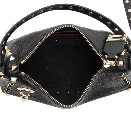 Valentino Leather Rockstud Small Shoulder Bag