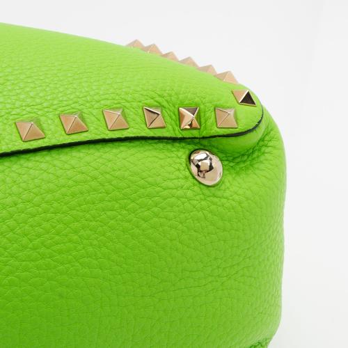 Valentino Leather Rockstud Small Tote