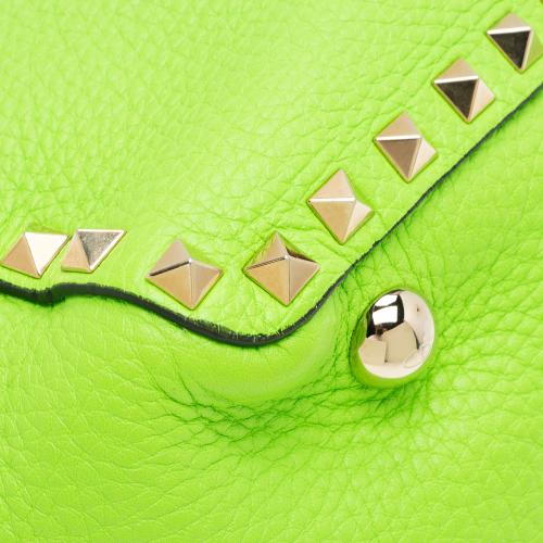 Valentino Leather Rockstud Small Tote