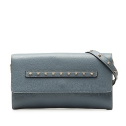 Valentino Leather Star Studded Crossbody