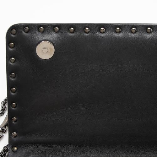 Valentino Leather Studded Va Va Voom Shoulder Bag