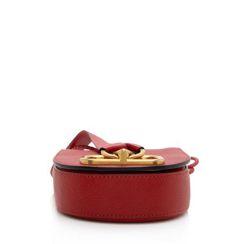 Valentino Leather V-Ring Small Crossbody