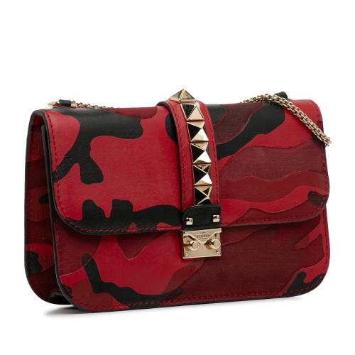 Valentino Medium Camo Glam Lock Crossbody