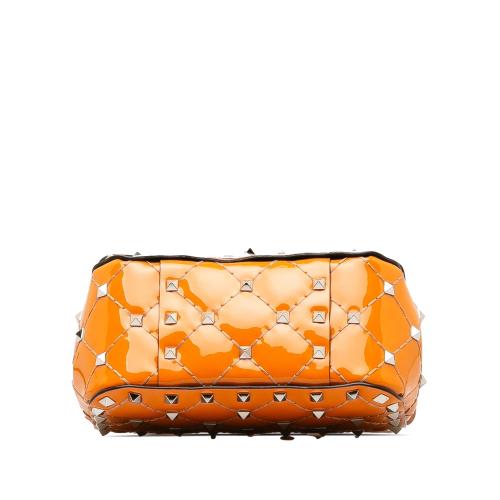 Valentino Micro Patent Rockstud Spike Satchel