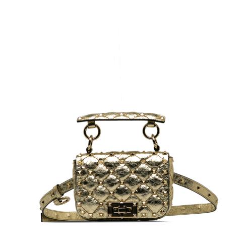 Valentino Mini Rockstud Spike Belt Bag