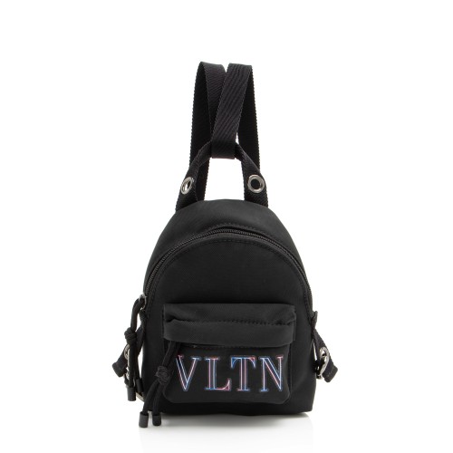 Valentino Nylon VLTN Mini Backpack