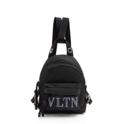 Valentino Nylon VLTN Mini Backpack