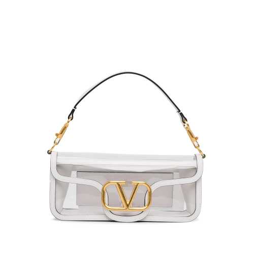 Valentino PVC Logo Handbag