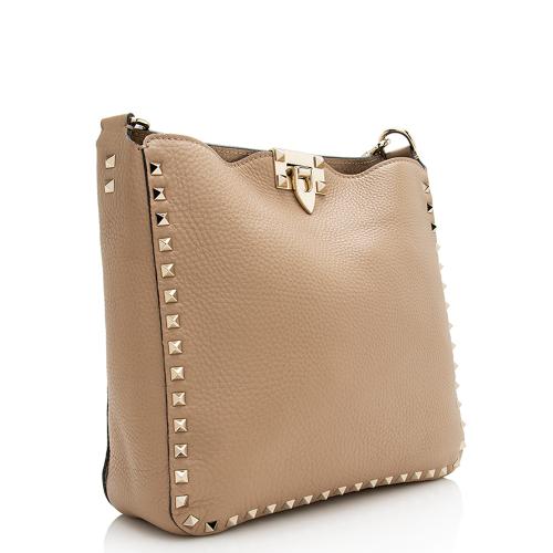 Valentino Calfskin Rockstud Small Messenger