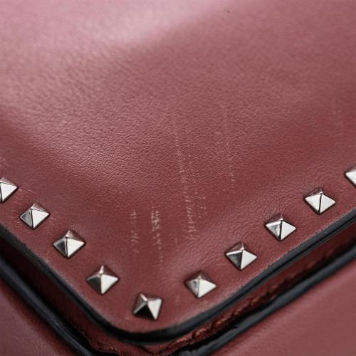 Valentino Rockstud Leather Satchel