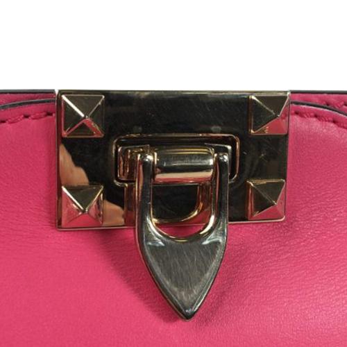 Valentino Rockstud Leather Satchel