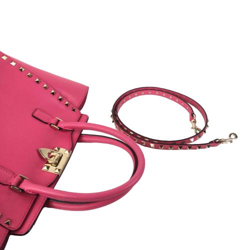 Valentino Rockstud Leather Satchel