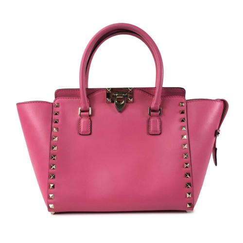 Valentino Rockstud Leather Satchel