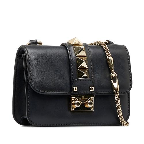 Valentino Small Rockstud Glam Lock Crossbody