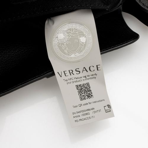 Versace Calfskin La Medusa Small Hobo