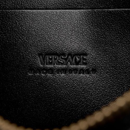 Versace La Greca Coated Canvas Crossbody