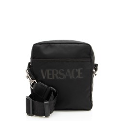 Versace Nylon Logo Messenger