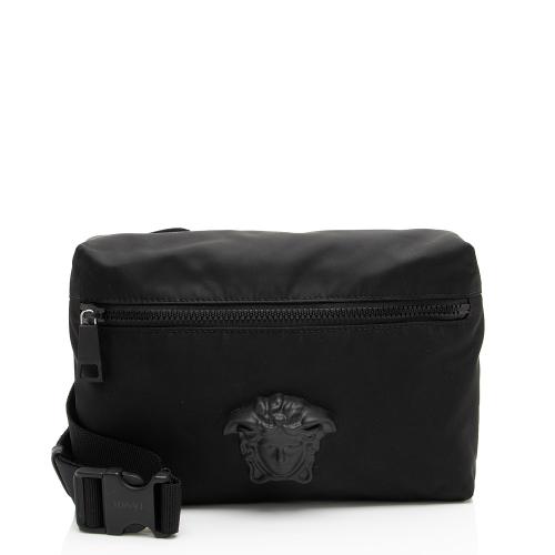 Versace Nylon Palazzo Medusa Belt Bag