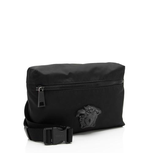 Versace Nylon Palazzo Medusa Belt Bag