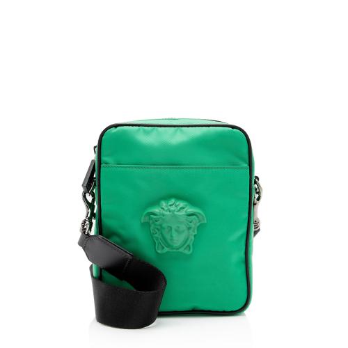 Versace Nylon Palazzo Medusa Small Crossbody