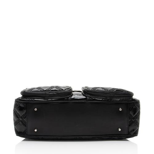 Versace Patent Leather Satchel