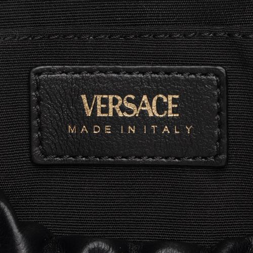 Versace Quilted Smooth Calfskin Le Medusa Small Bucket Bag