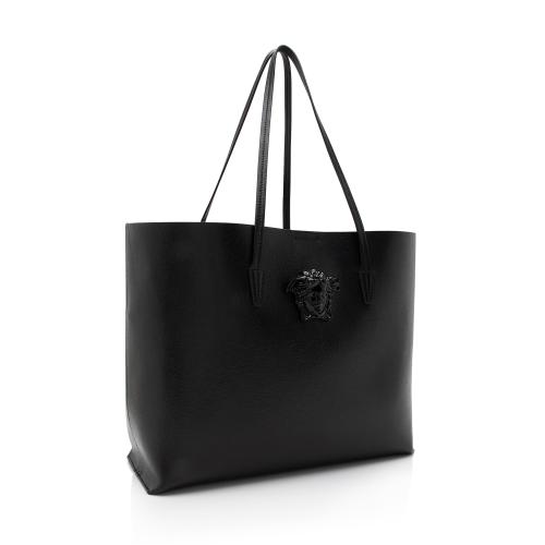 Versace Saffiano Palazzo Medusa Tote