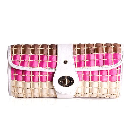 kate spade Straw Clutch