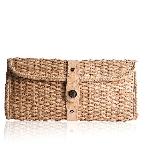 kate spade Straw Clutch