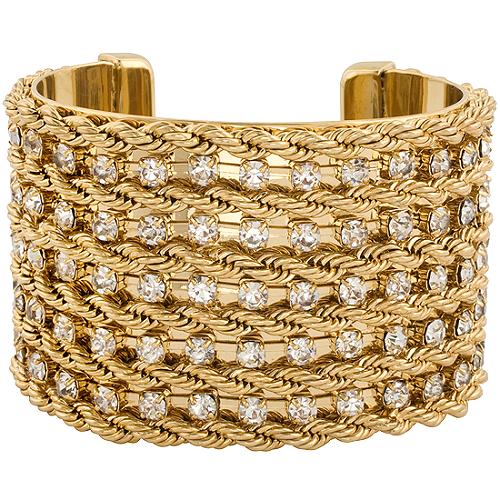 A.B.S. by Allen Schwartz Rhinestone Cuff